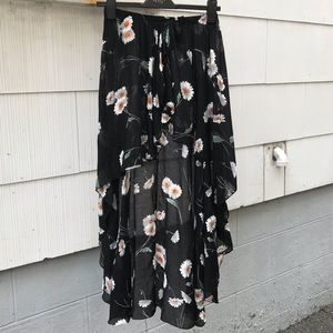 Brandy Melville Floral Skirt